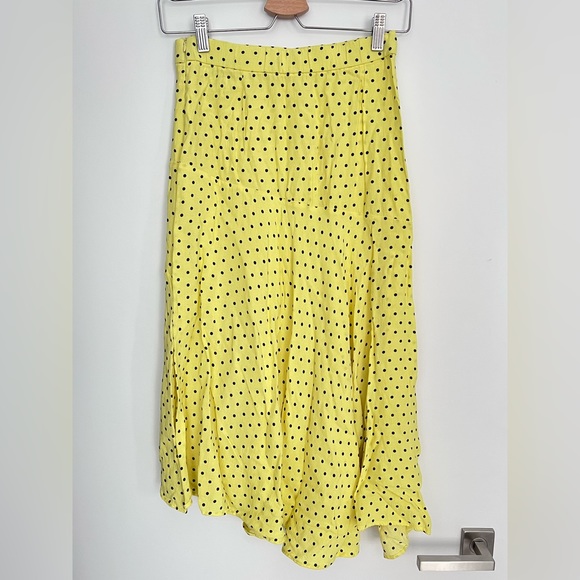 Yellow polka dot skirt - Picture 4 of 5